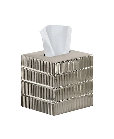 J Queen New York Tanna Tissue Box Cover, 5" x 5"