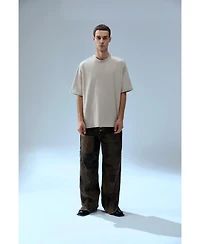 Pcfg Men's Cotton Your Itch Acid Washed Tshirt