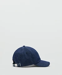 Mango Men's Cotton Denim Cap