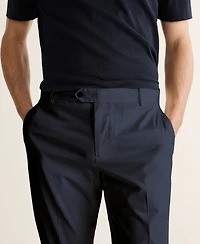 Mango Men's Slim-Fit Cotton Pants