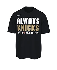 Nike Men's Black New York Knicks 2026 Nba Champions Roster Club T-Shirt
