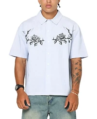 Saint Morta Men's Holy Ghost Button Up Shirt