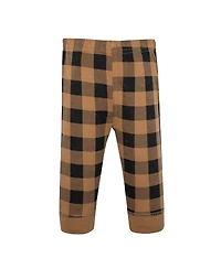 Hudson Baby Boys Cotton Pants and Leggings, Plaid