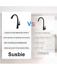 Phying Stainless Steel Pull Out Kitchen Faucet