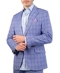 Tailorbyrd Men's Shadow Plaid Sport Coat