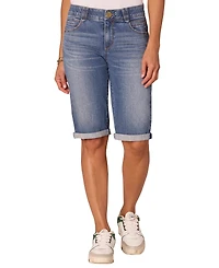 Democracy Petite AbSolution Mid-Rise Bermuda Shorts