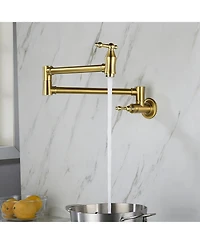 Phying Wall Mount Folding Kitchen Pot Filler Faucet