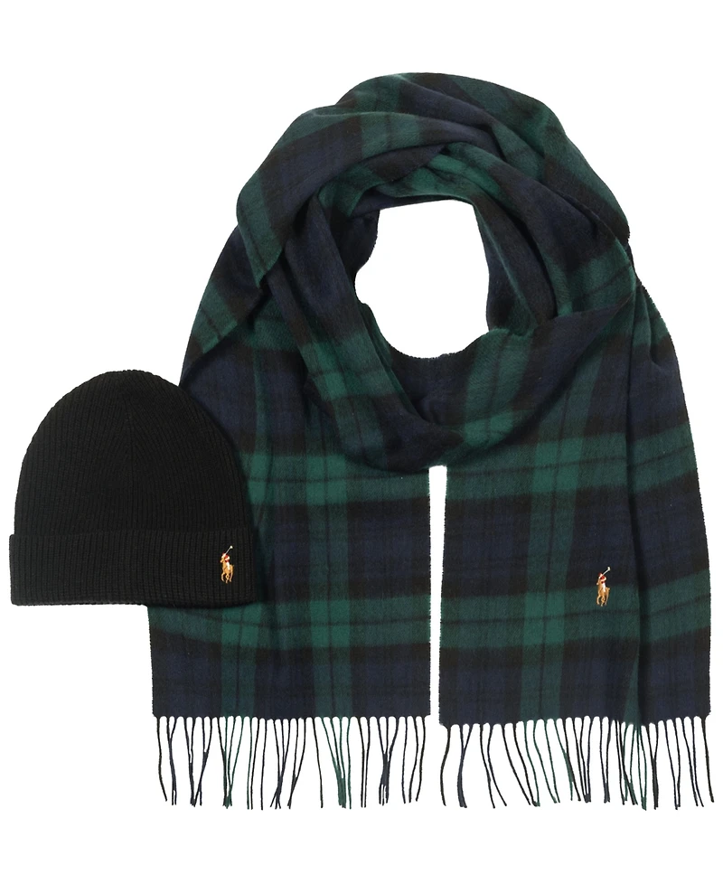 Polo Ralph Lauren Men's Holiday Plaid Boxed Gift Set