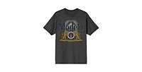Modelo Men's Beer Logo Crest Charcoal Heather Graphic Tee-Small