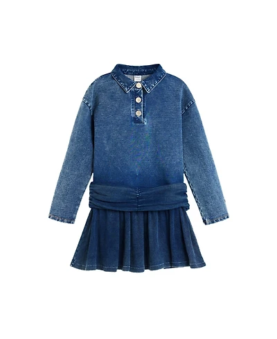 Desigual Girls' 3- 14 Polo knit dress
