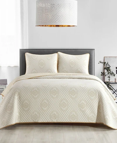 Stratford Park Leyla Medallion 3-Piece Quilt Set