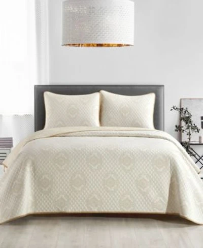 Stratford Park Leyla Medallion 3 Piece Quilt Sets
