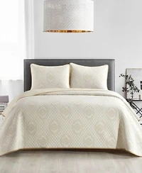 Stratford Park Leyla Medallion 3 Piece Quilt Sets
