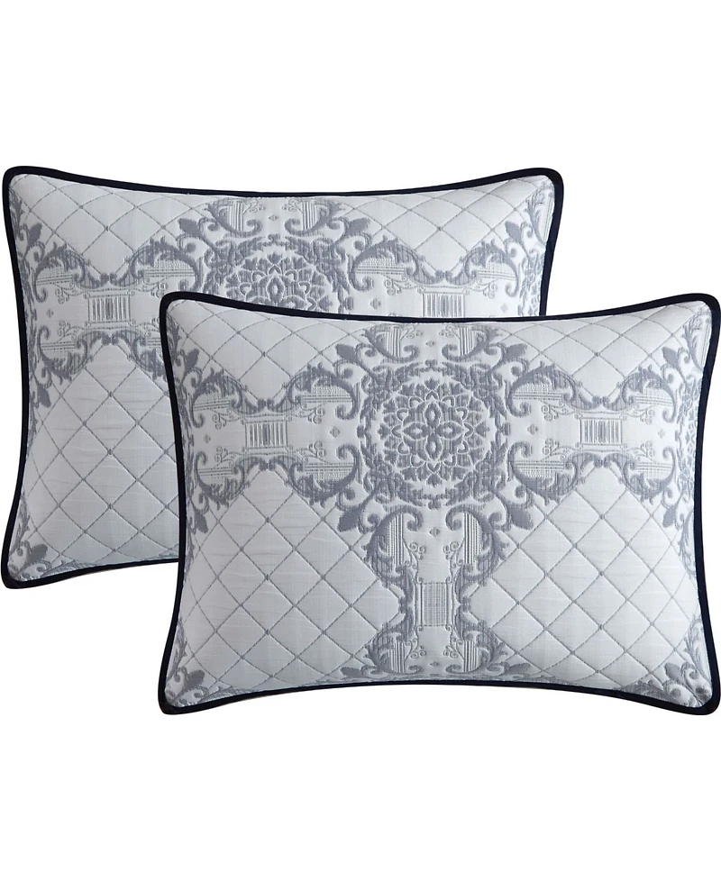 Stratford Park Mara Damask 3-Piece Quilt Set