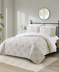 Stratford Park Maggie Floral 7-Piece Quilt Set, King