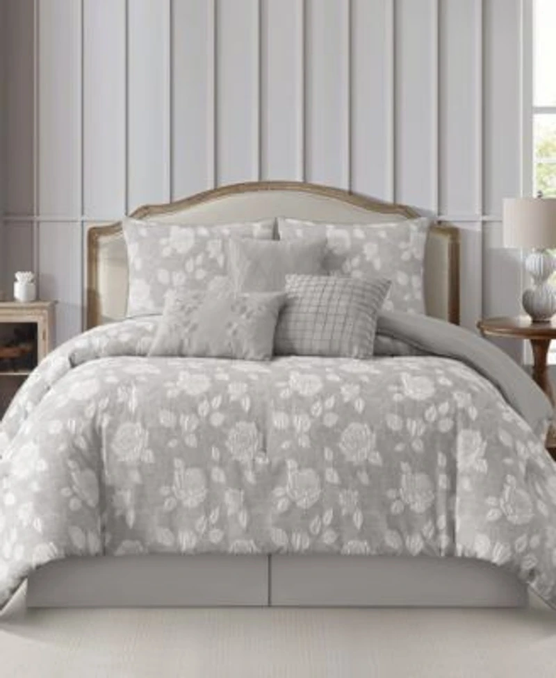 Stratford Park Leana Floral 7 Piece Comforter Sets