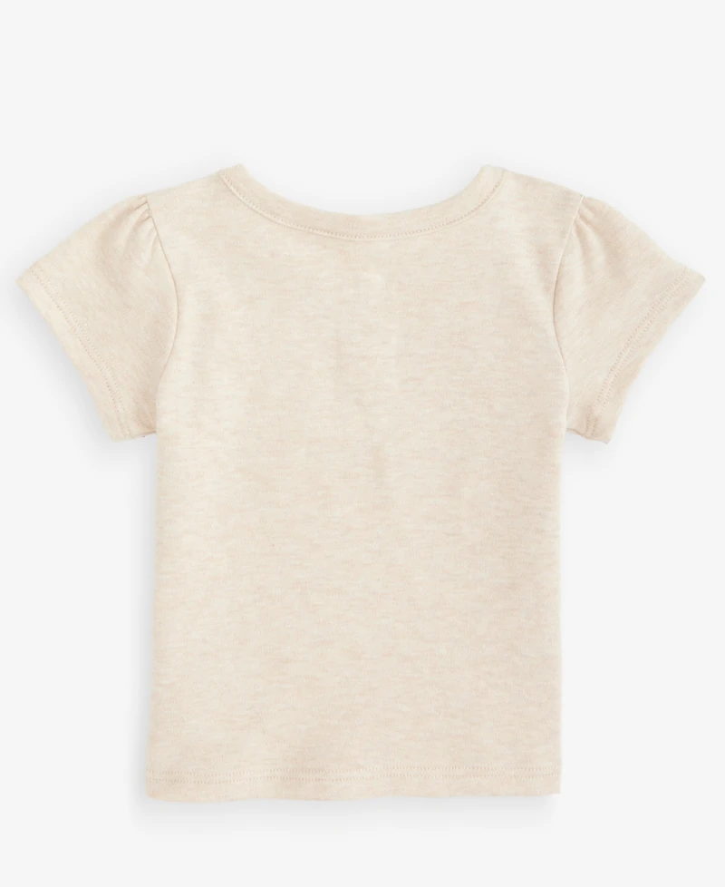 First Impressions Baby Girls' Mix & Match Short-Sleeve Apple Picking T-Shirt, Macy's Exclusive