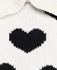 First Impressions Baby Girls' 3M-24M Collared Hearts Sweater & Pants, 2-Piece Set, Macy's Exclusive