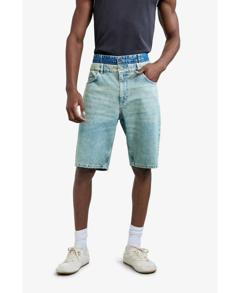 Desigual Men's Hybrid denim bermuda