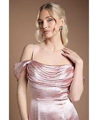 Coast Women's Cowl Neck Bridesmaid Maxi Dress