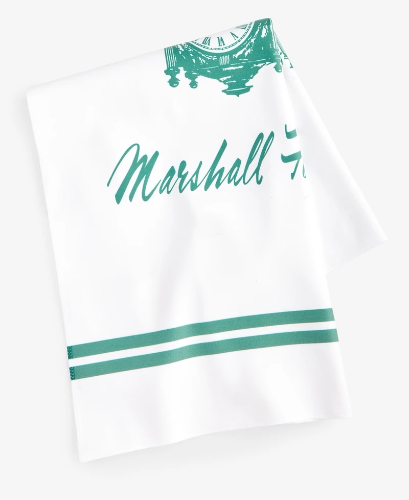 Marshall Fields Printed Logo Medium-Weight Hand Towel 26" x 16"
