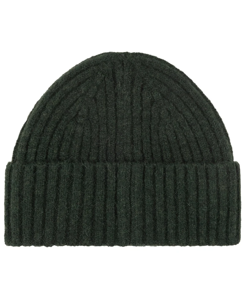 Lauren Ralph Lauren Crystal Patch Rib Knit Hat