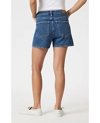 Mavi Jeans Women's Mavi's Heidi High Rise Relaxed Short Dark Shaded 90'S