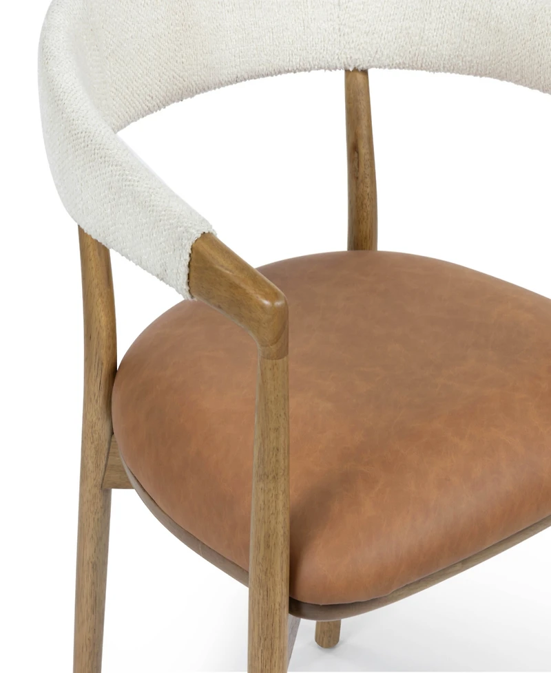 Tov Furniture Vina 29" Performance Textured Weave Dining Chair