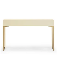 Tov Furniture Pesce Shagreen 29.8" Wood Rectangle Console Table