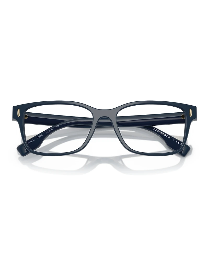 Tory Burch Women's Rectangle Eyeglasses