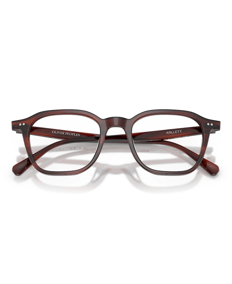 Oliver Peoples Unisex Square Eyeglasses