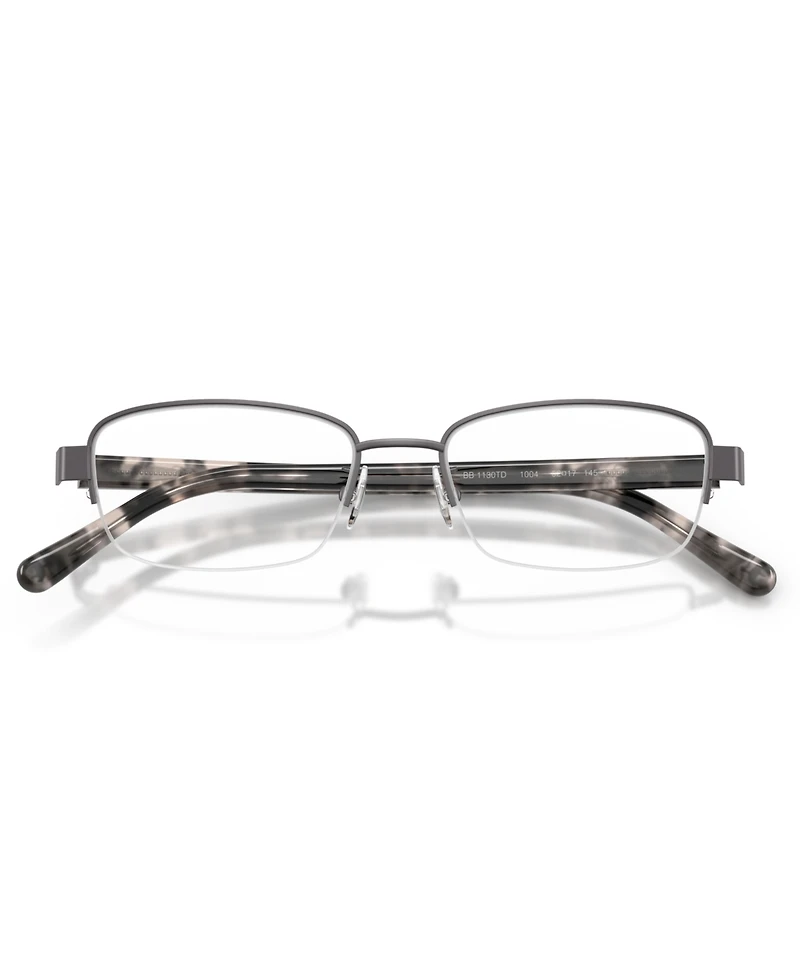 B by Brooks Brothers Men's Oval Eyeglasses, BB1130TD