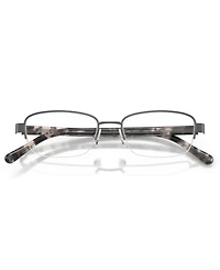 B by Brooks Brothers Men's Oval Eyeglasses, BB1130TD