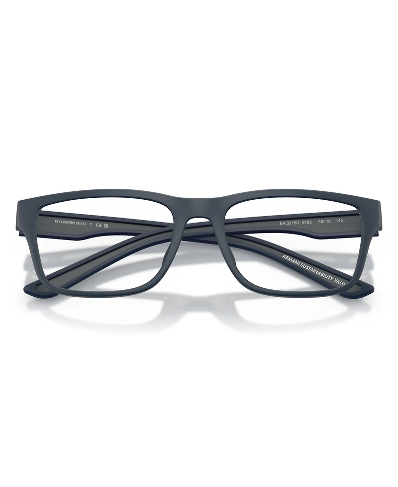 Emporio Armani Men's Pillow Eyeglasses