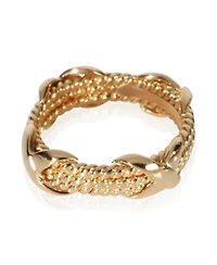 Pre-Owned Tiffany & Co Yellow Gold Schlumberger X Ring