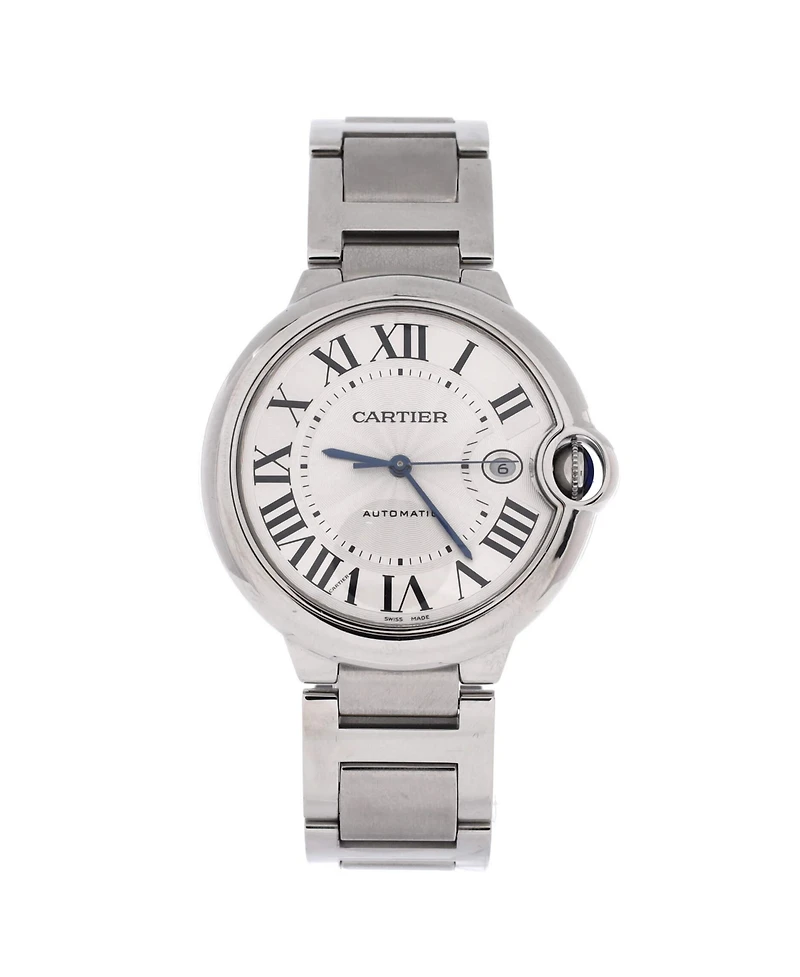 Pre-Owned Cartier Ballon Bleu de Cartier Automatic Watch in Stainless Steel 42mm
