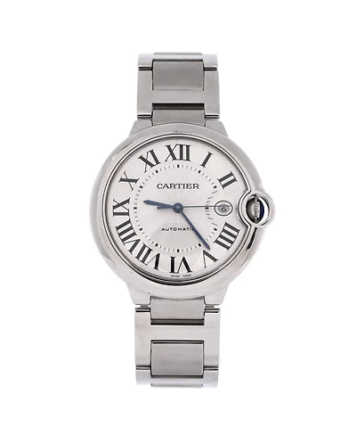 Pre-Owned Cartier Ballon Bleu de Cartier Automatic Watch in Stainless Steel 42mm