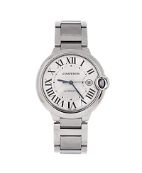 Pre-Owned Cartier Ballon Bleu de Cartier Automatic Watch in Stainless Steel 42mm