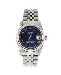Pre-Owned Rolex Oyster Perpetual Datejust Automatic Watch in Stainless Steel and White Gold 31mm