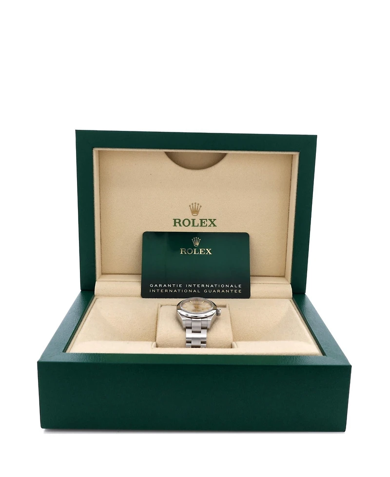 Pre-Owned Rolex Oyster Perpetual Automatic Watch in Stainless Steel 28mm