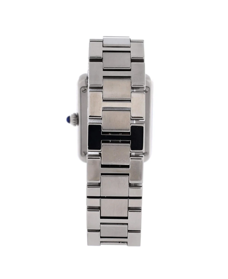 Pre-Owned Cartier Tank Solo Quartz Watch in Stainless Steel 24mm