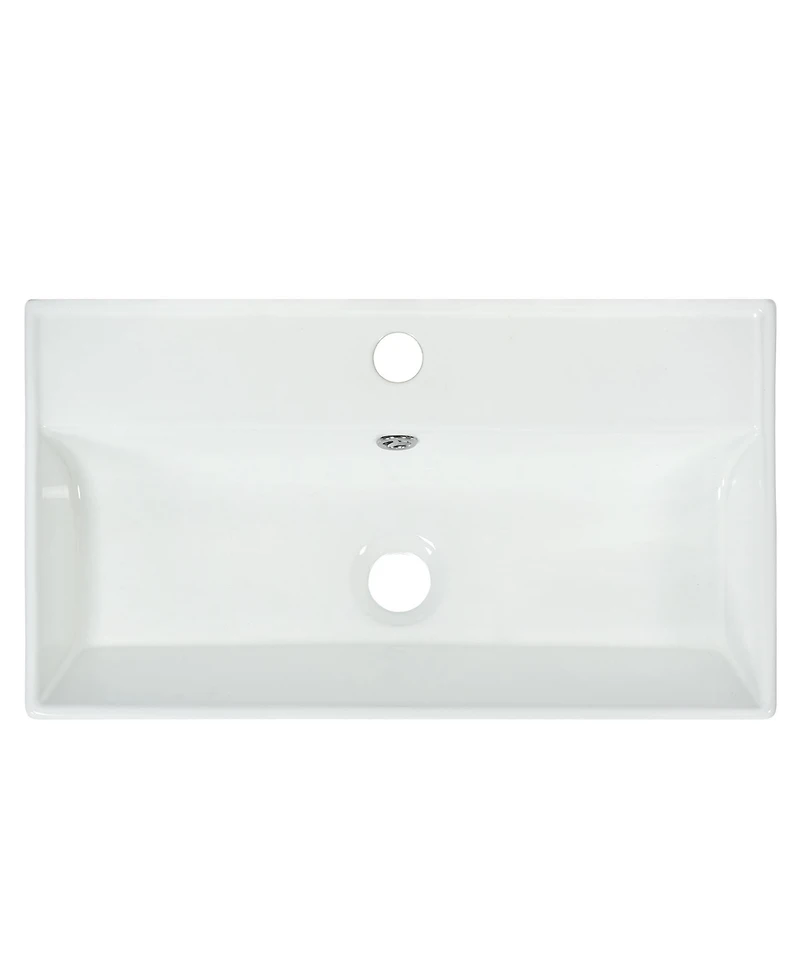 Busdays 21.6 Inch Bathroom Sink and Countertop Only No Cabinet for Vanity