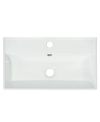 Busdays 21.6 Inch Bathroom Sink and Countertop Only No Cabinet for Vanity
