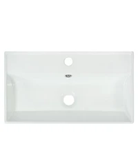 Busdays 21.6 Inch Bathroom Sink Countertop Only No Cabinet for Vanity