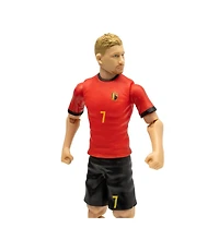 Banbo Toys Sockers 2026 Belgium National Team De Bruyne 8" Collectible Soccer Action Figure
