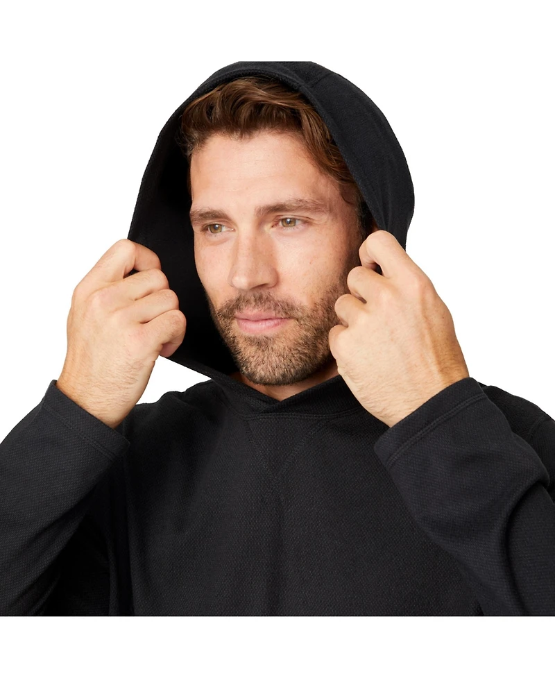 Free Country Men's Sueded Pique Long Sleeve Hoodie