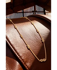 Retro Chic Eternal Spiral Chain Necklace