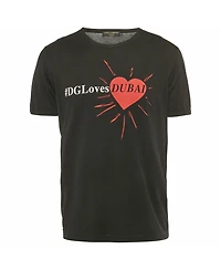 Pre-Owned Dolce & Gabbana Men's Printed Jersey T-Shirt