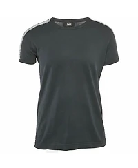 Pre-Owned Dolce & Gabbana Men's Cotton Striped Band Trim Detail Cotton T-Shirt