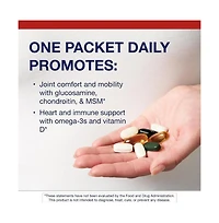 Metagenics Wellness Essentials Active Daily Packs - With Glucosamine, Chondroitin, Msm, Magnesium, Vitamin C and Omega-3